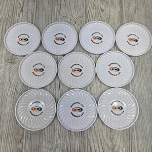Vtg Ritepoint A&W Root‎ Beer Plastic Drink Coasters 10 Springfield Washington